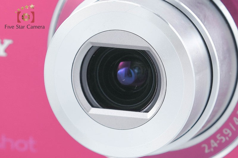 Sony Cyber-Shot DSC-W380 Red 14.1 MP Digital Camera [Japanese Language Only]