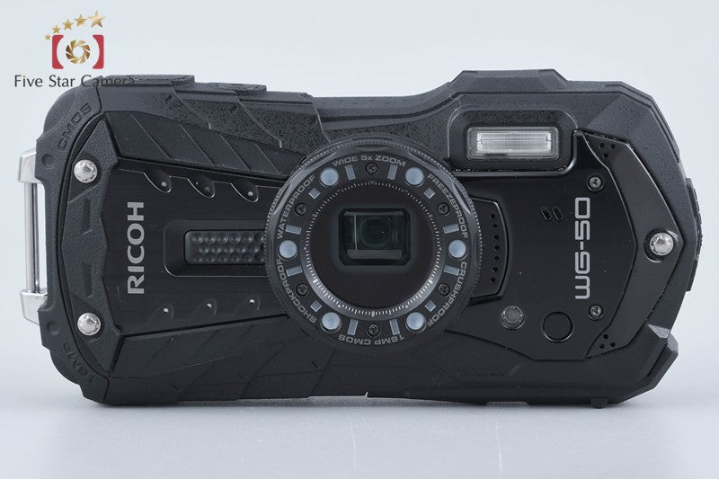 "Shutter count 145" Ricoh Pentax WG-50 Black 16.0 MP Waterproof Action Camera