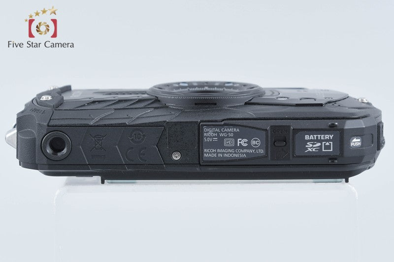 "Shutter count 145" Ricoh Pentax WG-50 Black 16.0 MP Waterproof Action Camera