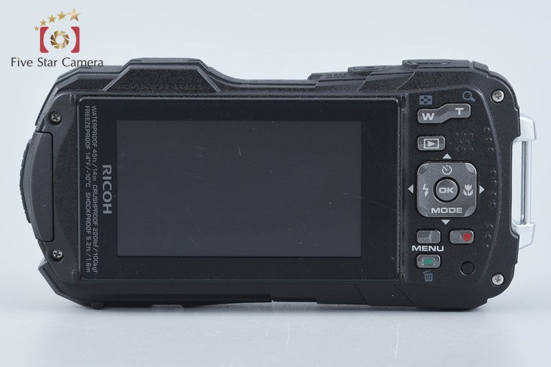 "Shutter count 471" Ricoh Pentax WG-60 Black 16.0 MP Waterproof Action Camera