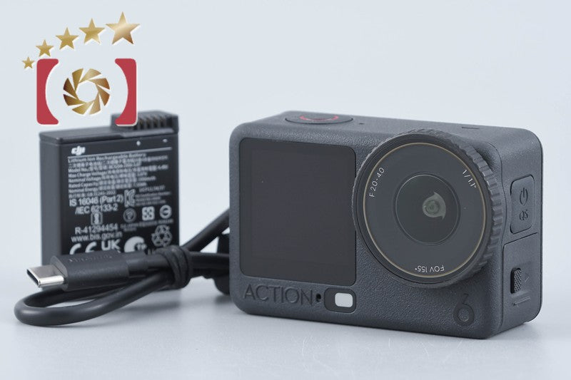 DJI Osmo Action 6 20m Waterproof 4K Action Camera