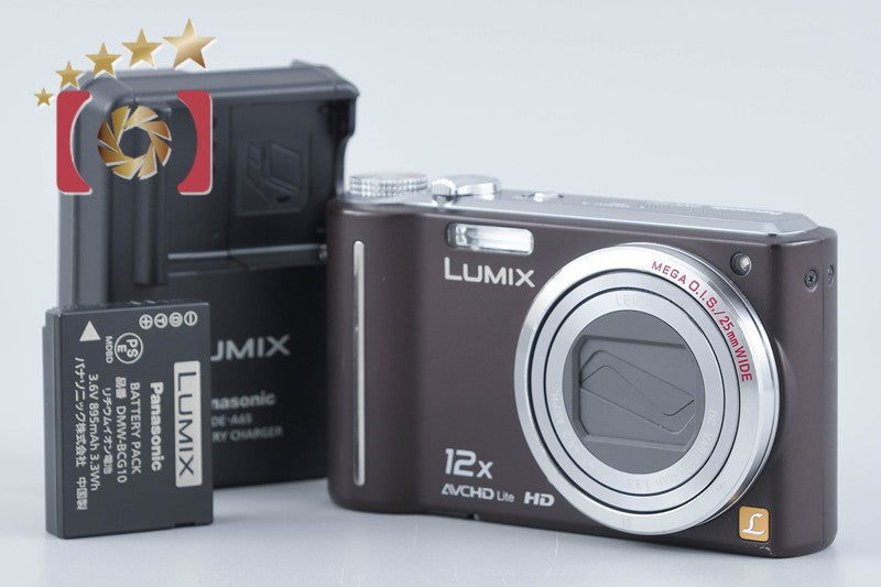 Panasonic LUMIX DMC-TZ7 Brown 10.1 MP Digital Camera [Japanese Language Only]