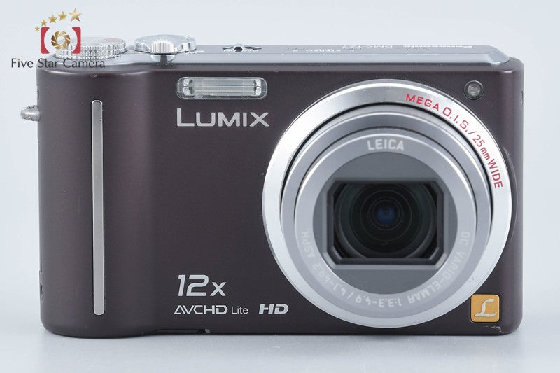 Panasonic LUMIX DMC-TZ7 Brown 10.1 MP Digital Camera [Japanese Language Only]
