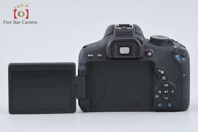 "Count 1,880" Canon EOS Kiss X8i / Rebel T6i / 750D 24.2 MP DSLR EF-S 18-55 Lens