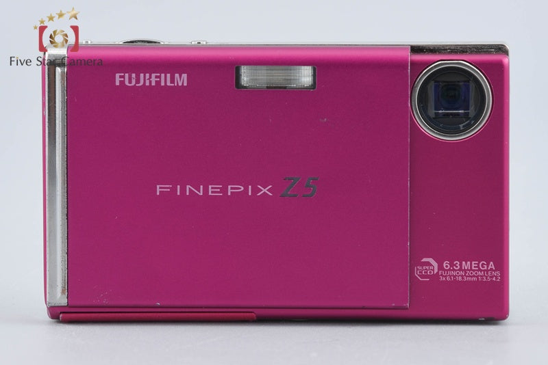 Fujifilm FinePix Z5fd Raspberry Red 6.3 MP Digital Camera