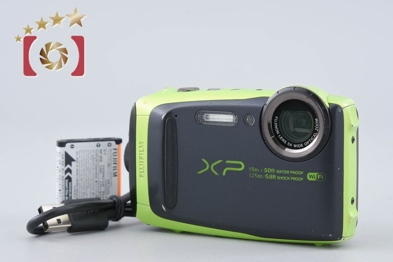 Fujifilm FINEPIX XP90 Lime 16.4 MP Digital Camera