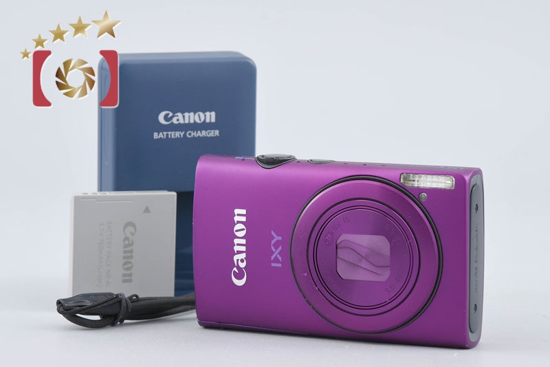 Canon IXY 600F Purple 12.1 MP Digital Camera