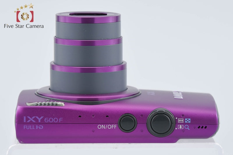 Canon IXY 600F Purple 12.1 MP Digital Camera