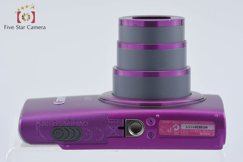Canon IXY 600F Purple 12.1 MP Digital Camera