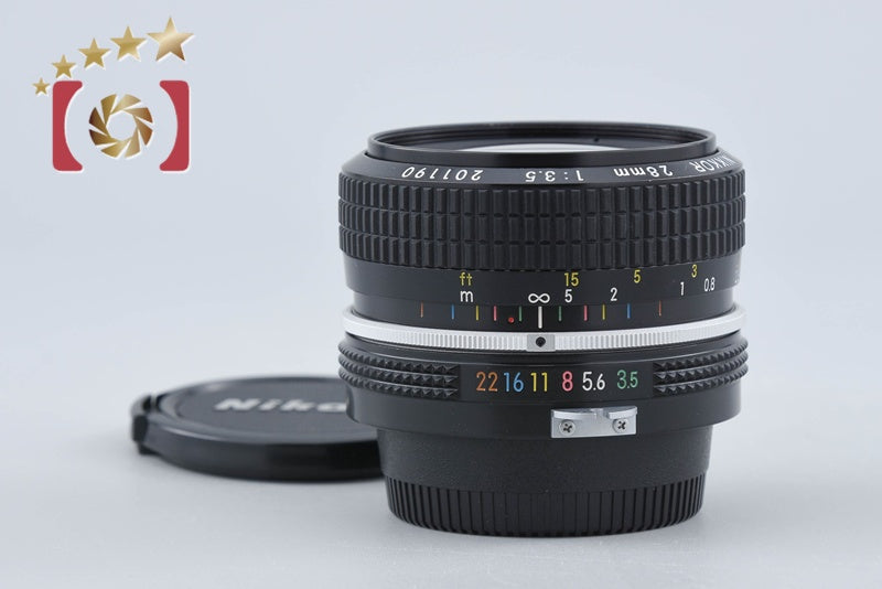 Nikon New NIKKOR 28mm f/3.5 Non Ai Lens