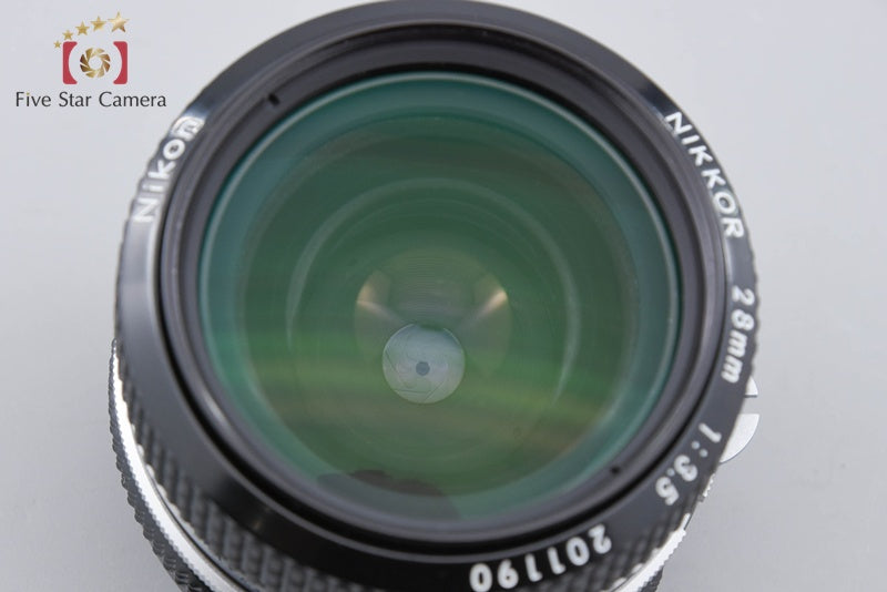Nikon New NIKKOR 28mm f/3.5 Non Ai Lens
