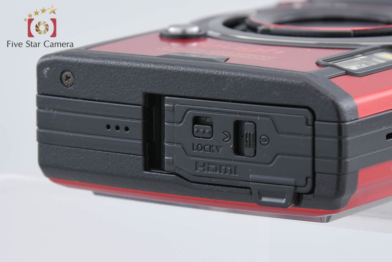 "Count 275" Olympus Tough TG-6 Red 12.0 MP 15m Waterproof Digital Camera