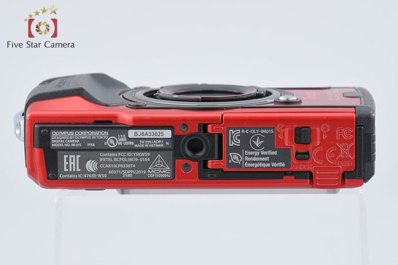 "Count 275" Olympus Tough TG-6 Red 12.0 MP 15m Waterproof Digital Camera