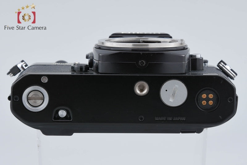 Nikon FE2 Black 35mm SLR Film Camera Body w/ MF-16 Data Back