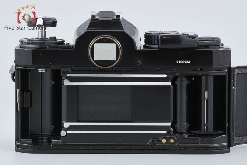 Nikon FE2 Black 35mm SLR Film Camera Body w/ MF-16 Data Back