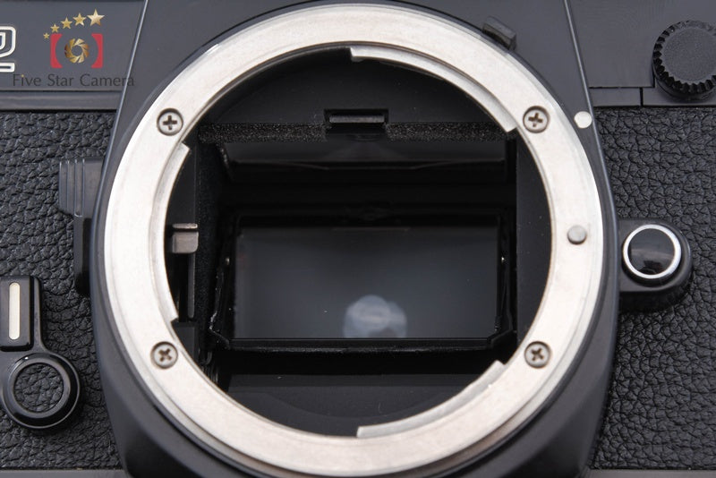 Nikon FE2 Black 35mm SLR Film Camera Body w/ MF-16 Data Back
