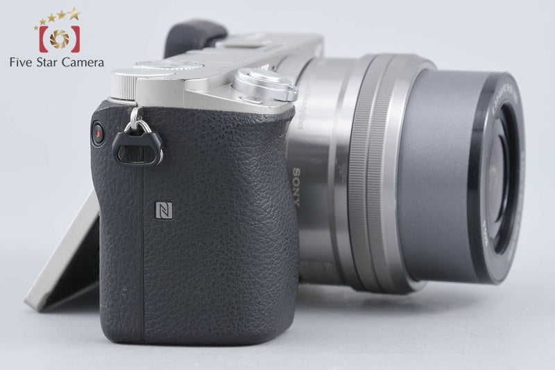 Sony Alpha α6000 ILCE-6000 Silver 24.3 MP 16-50 Lens [Multiple Languages]