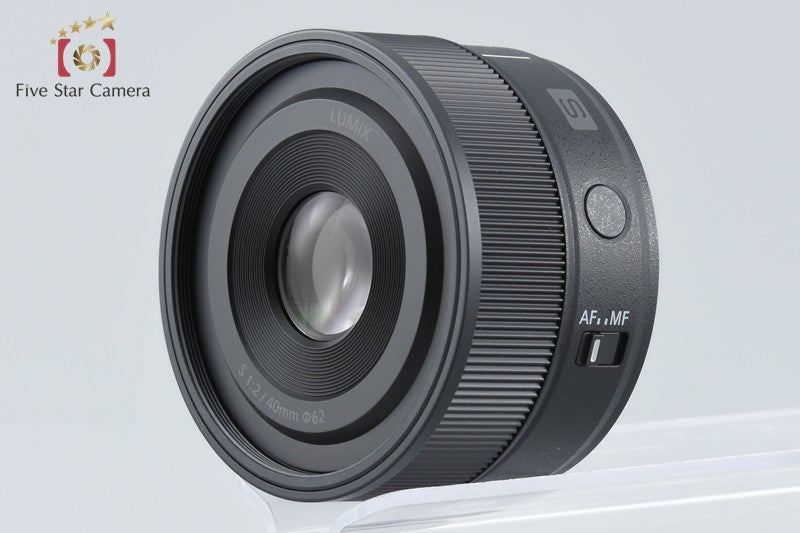 Panasonic LUMIX S 40mm f/2 S-S40 L Mount Black