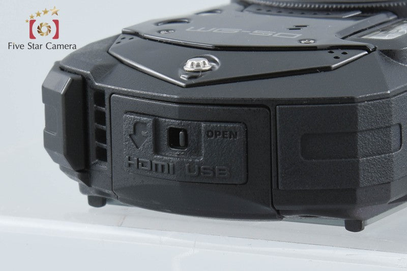 "Shutter count 400" Ricoh Pentax WG-50 Black 16.0 MP Waterproof Action Camera