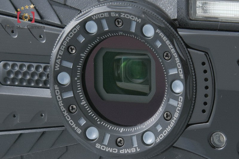 "Shutter count 400" Ricoh Pentax WG-50 Black 16.0 MP Waterproof Action Camera