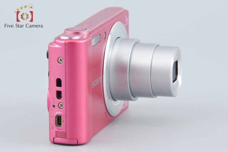 Sony Cyber-Shot DSC-W810 Pink 20.1 MP Digital Camera [Japanese Language Only]