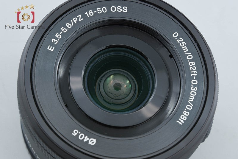 SONY E PZ 16-50mm f/3.5-5.6 OSS SELP1650 Black Sony E Mount