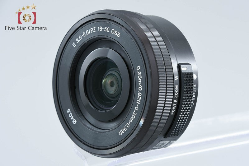 SONY E PZ 16-50mm f/3.5-5.6 OSS SELP1650 Black Sony E Mount