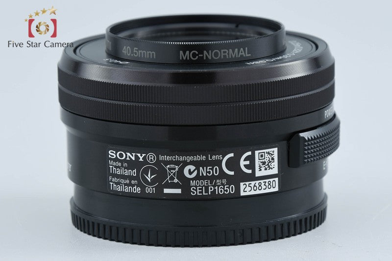 SONY E PZ 16-50mm f/3.5-5.6 OSS SELP1650 Black Sony E Mount