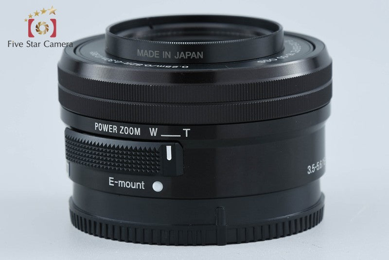 SONY E PZ 16-50mm f/3.5-5.6 OSS SELP1650 Black Sony E Mount