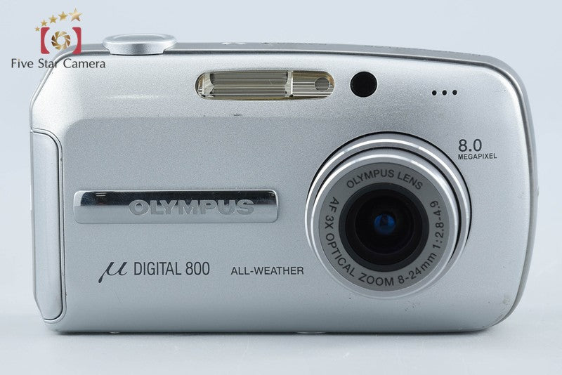 Olympus μ DIGITAL 800 Silver 8.0 MP Digital Camera