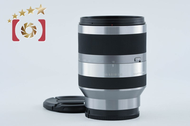SONY E 18-200mm f/3.5-6.3 OSS SEL18200 Silver