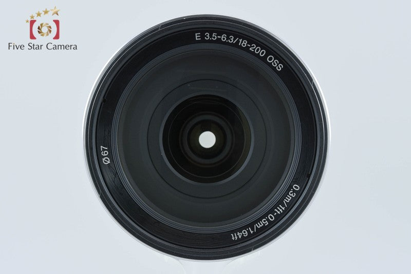 SONY E 18-200mm f/3.5-6.3 OSS SEL18200 Silver