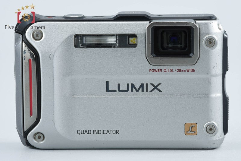 Panasonic LUMIX DMC-FT4 Silver 12.1 MP Digital Camera [Japanese Language Only]