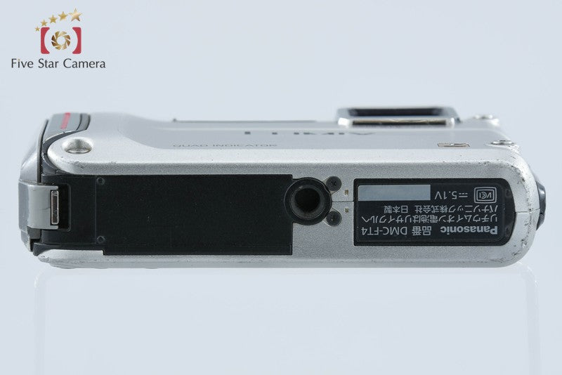 Panasonic LUMIX DMC-FT4 Silver 12.1 MP Digital Camera [Japanese Language Only]