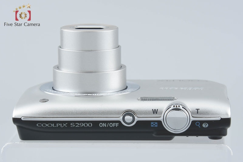 Nikon COOLPIX S2900 Silver 20.1 MP Digital Camera