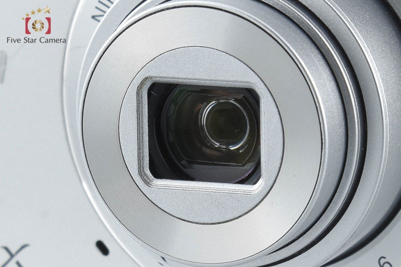 Nikon COOLPIX S3700 Silver 20.1 MP Digital Camera