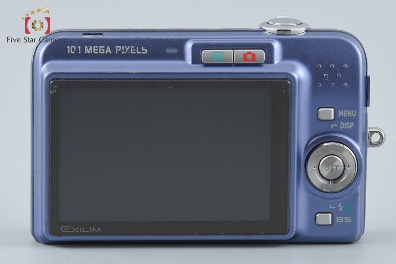 Casio EXILIM ZOOM EX-Z1080 Blue 10.1 MP Digital Camera