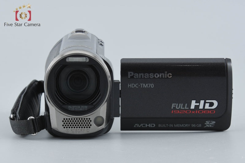 Panasonic HDC-TM70 Black Digital Hi-Vision Video Camera w/ Box