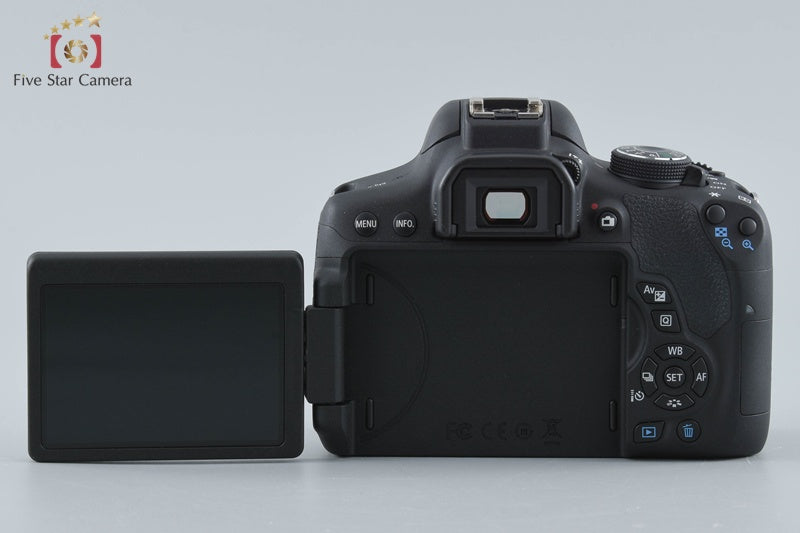 "Count 425" Canon EOS Kiss X8i / Rebel T6i / 750D 24.2 MP DSLR Camera Body