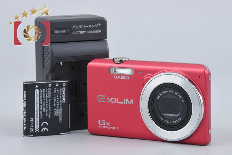 Casio EXILIM EX-ZS27 Red 16.1 MP Digital Camera