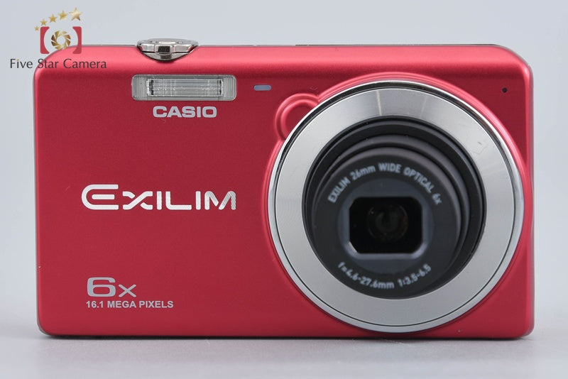 Casio EXILIM EX-ZS27 Red 16.1 MP Digital Camera