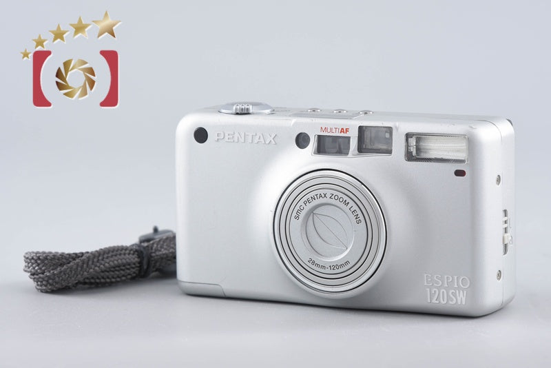 Pentax ESPIO 120SW Silver 35mm Point & Shoot Film Camera