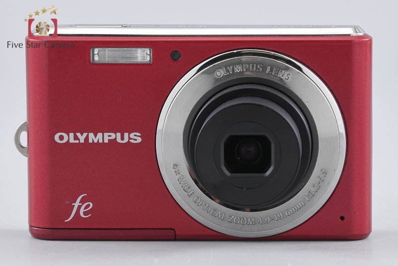 Olympus FE-4050 Red 12.0 MP Digital Camera