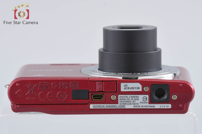 Olympus FE-4050 Red 12.0 MP Digital Camera