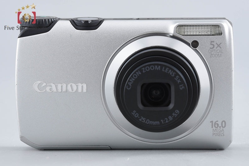 Canon PowerShot A3300 IS Silver 16.0 MP Digital Camera
