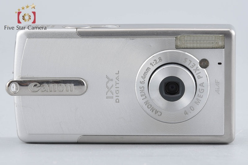 Canon IXY Digital L Platinum Silver 4.0 MP Digital Camera