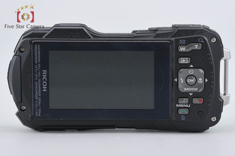"Shutter count 30" Ricoh Pentax WG-50 Black 16.0 MP Waterproof Action Camera