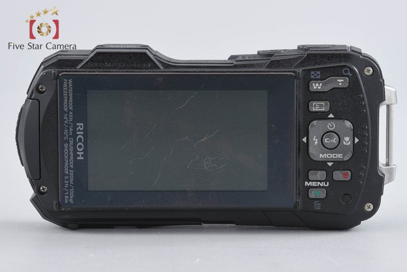 "Shutter count 2,216" Ricoh Pentax WG-40W Blue 16.0 MP Waterproof Action Camera