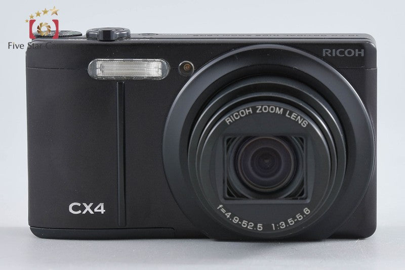 "Shutter count 1,932" Ricoh CX4 Black 10.0 MP Digital Camera