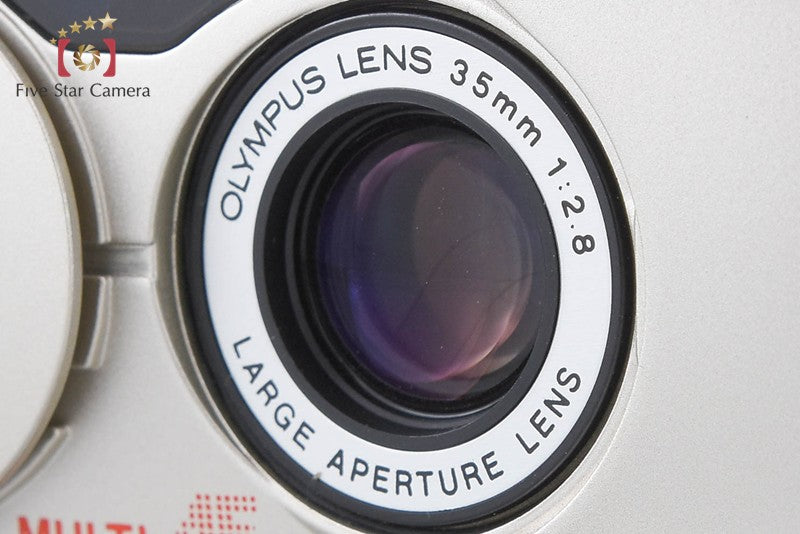 Olympus μ[mju:]-II Champagne Gold 35mm Point & Shoot Film Camera w/ Box